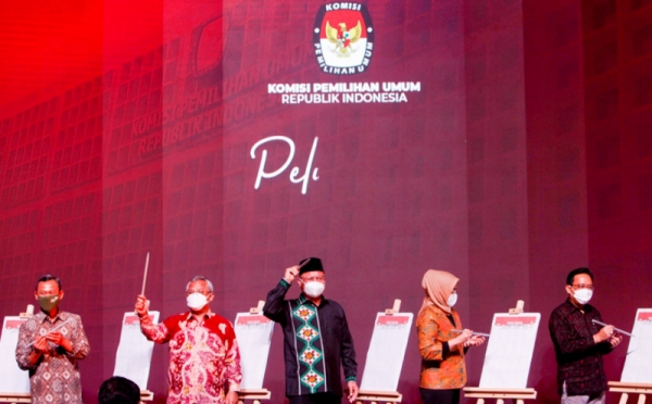 KPU Umumkan Pemilu Serentak Digelar Pada 14 Februari 2024 0 : Foto ...