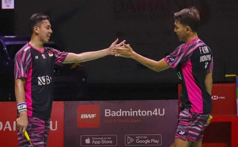 Reaksi Fajar/Rian Melaju ke Final Indonesia Masters 2022 Usai Kalahkan Ganda China
