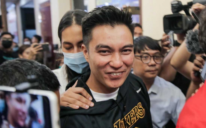 Diperiksa Kembali Terkait Video Prank KDRT, Baim Wong Tebar Senyum