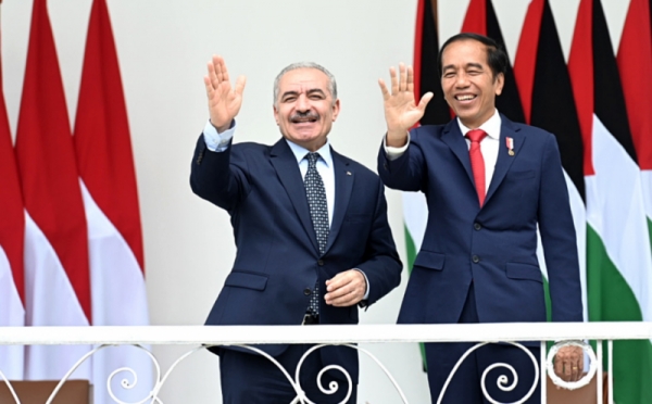 Presiden Jokowi Sambut Kunjungan Resmi Perdana Menteri Palestina Di ...