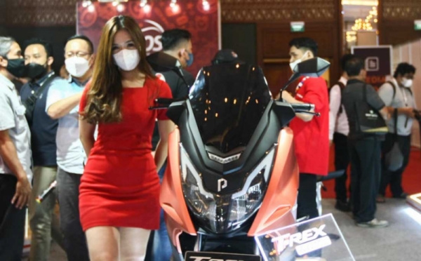 Potret SPG Cantik di Pameran Indonesia Motorcycle Show 0 : Foto Okezone