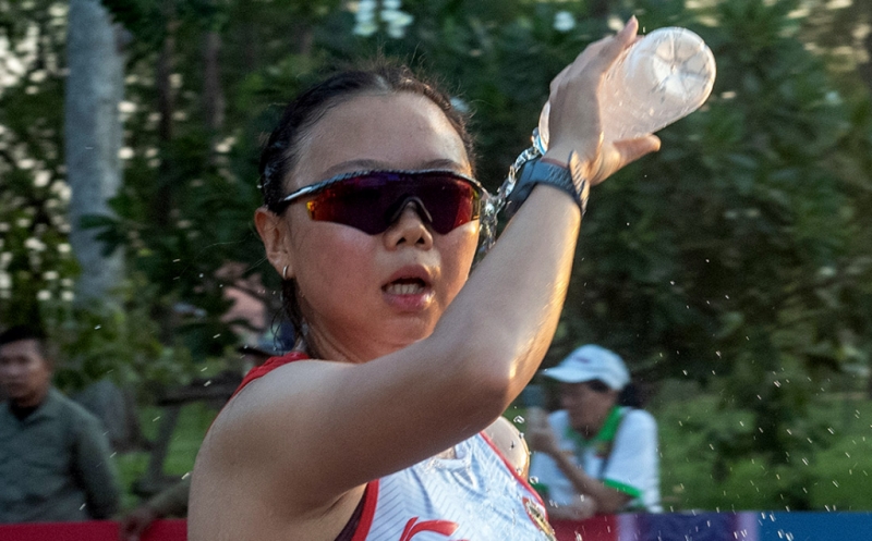 Intan Violin Sabet Medali Emas Jalan Cepat SEA Games