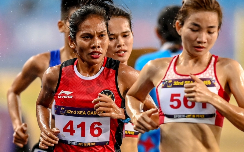 Odekta Elvina Naibaho Sabet Medali Perunggu Nomor Lari 5000 Meter SEA Games 2023