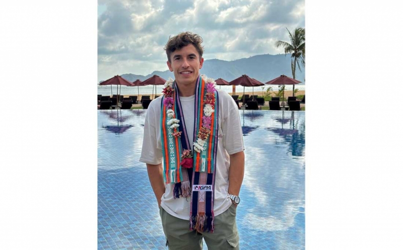 Marc Marquez Tiba di Lombok, Netizen Indonesia: Welcome Ayang Aku Tunggu di Kamar Lantai 93 