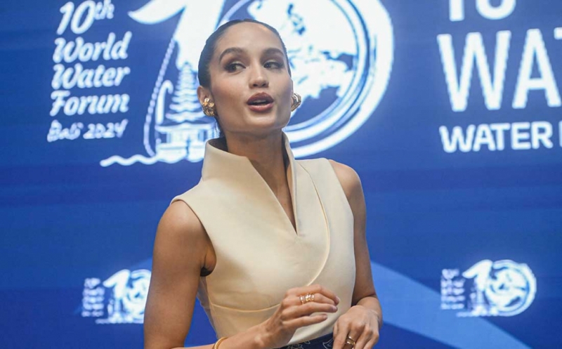 Cinta Laura Kiehl Jadi Ambassador World Water Forum