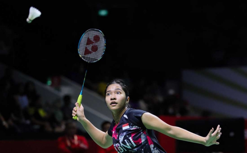 Ester Nurumi Kalahkan Tunggal Putri Jepang di Indonesia Open