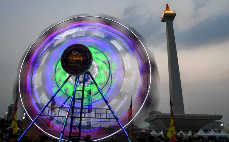Jakarta Night Carnival di Silang Monas Gratis untuk Masyarakat