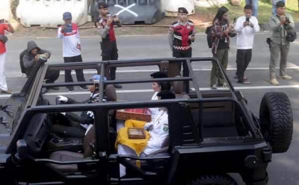 Bendera Pusaka Merah Putih dan Teks Proklamasi Dibawa Menuju IKN