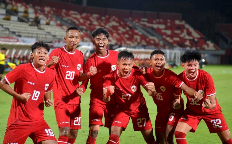 Lawan India, Timnas Indonesia U-17 Menang 3-1