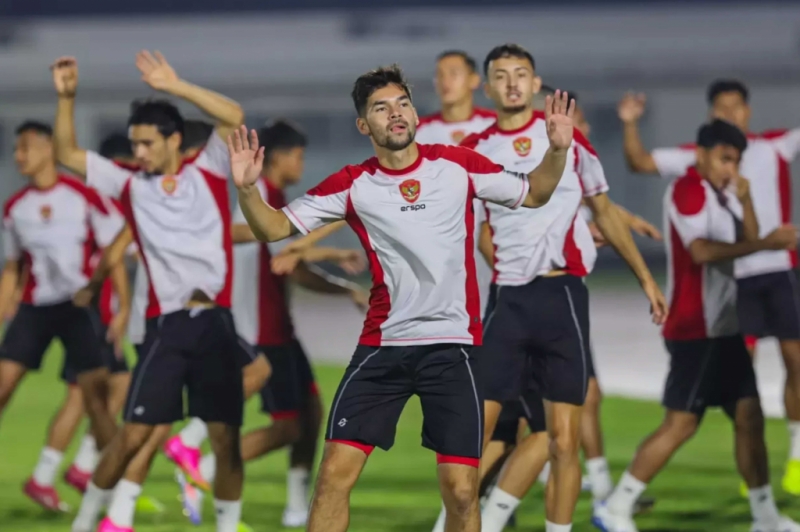 Matangkan Latihan, Timnas Indonesia Makin Pede Hadapi Australia