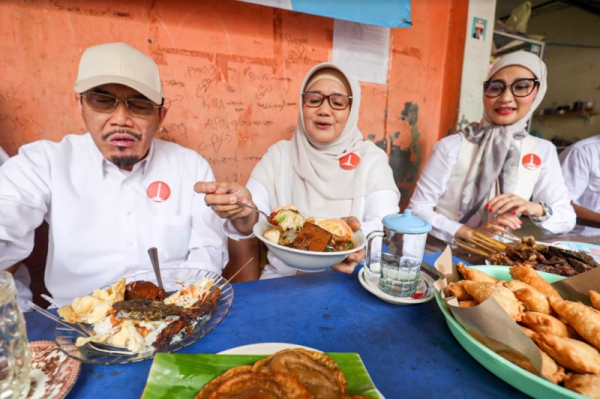 Cawagub Susswono Blusukan ke Gang Sempit Tanah Abang