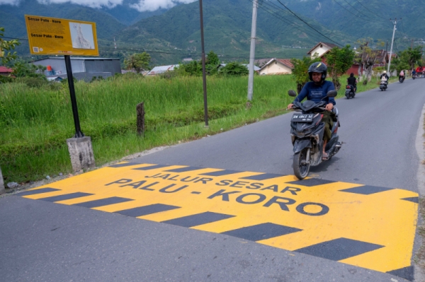 Penanda Jalur Sesar Aktif Palu-Koro di Wilayah Rawan Bencana