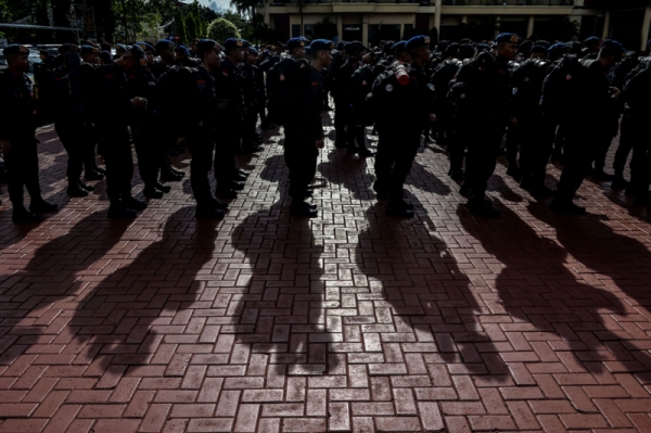 Apel Pergeseran Pasukan Pengamanan Tps Di Banten Foto Okezone Foto