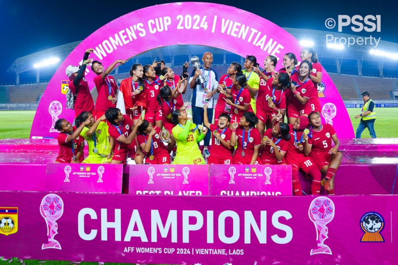 Selebrasi Kemenangan Timnas Putri Indonesia: Garuda Pertiwi Juara Piala AFF 2024 dan Ukir Sejarah!