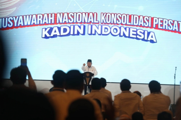 Presiden Prabowo Menghadiri Munas Kadin