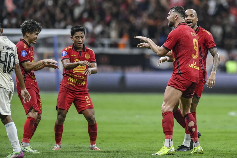 Persija Jakarta Menang 2-0 atas Persita di Liga 1