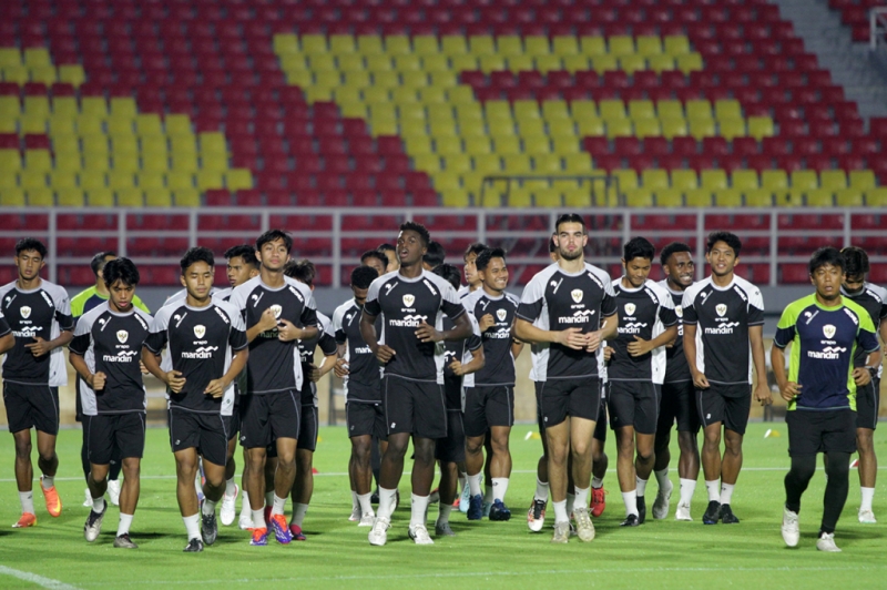 Timnas Indonesia U-20 Gelar Latihan Jelang Mandiri U20 Challenge Series 2025