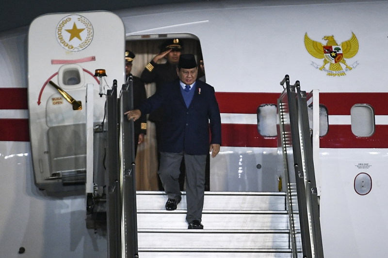 Presiden Prabowo Tiba di India