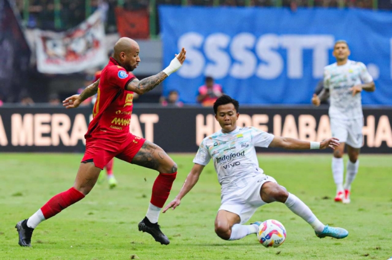 Hasil Liga 1: Persija Jakarta Ditahan Imbang Persib Bandung 