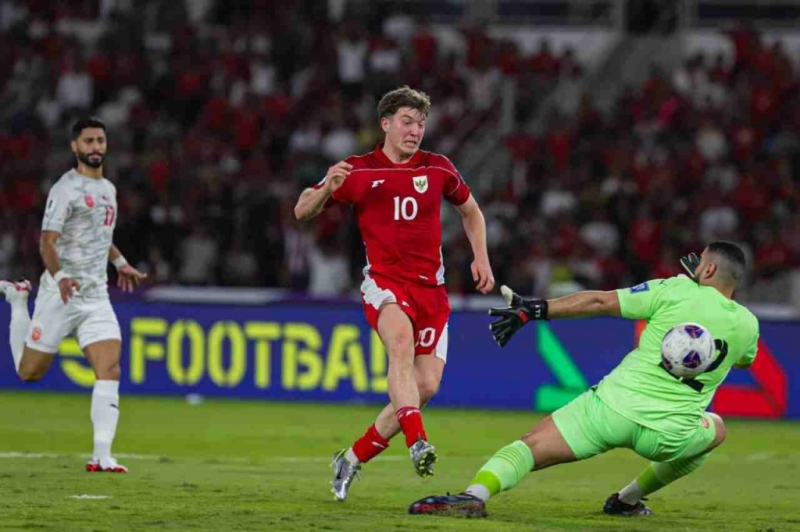 Timnas Indonesia Berhasil Tundukkan Bahrain, Ole Romeny Cetak Gol Tunggal
