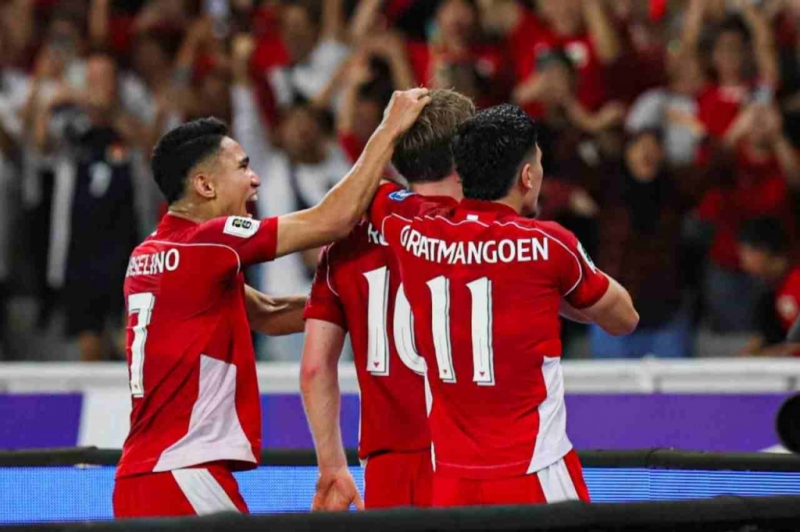 Timnas Indonesia Berhasil Tundukkan Bahrain, Ole Romeny Cetak Gol Tunggal