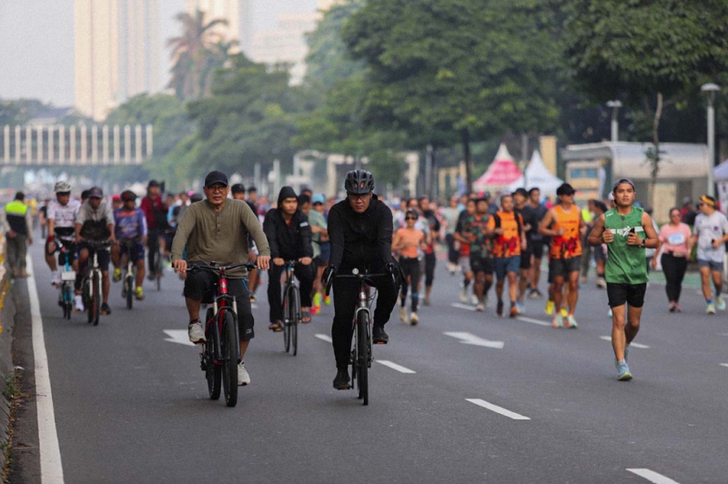 CFD Jakarta Kembali Digelar Setelah Libur Lebaran