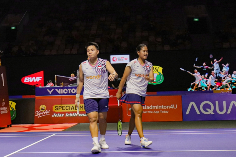 Indonesia Open 2025: Apriyani/Febi Melaju ke 16 Besar