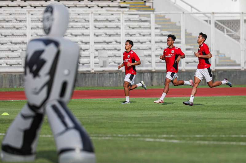 Latihan Perdana Timnas Indonesia U-23 Jelang Piala AFF 2025