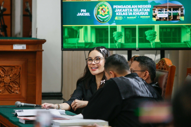 Gaya Nikita Mirzani saat Jalani Sidang Lanjutan TPPU