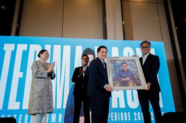 Momen Erick Thohir Pamit dari Kementerian BUMN