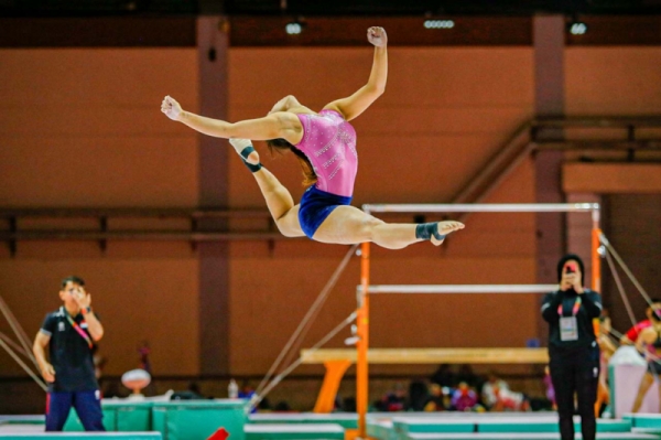 Melihat Latihan Pesenam Jelang Kejuaraan Dunia Gimnastik 2025