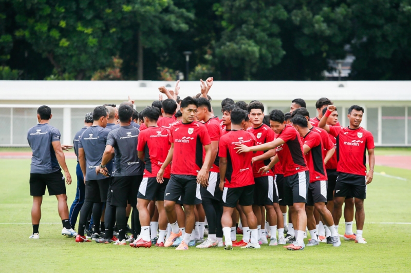 Timnas Indonesia U-22 Bersiap Jelang Uji Coba Hadapi Mali 