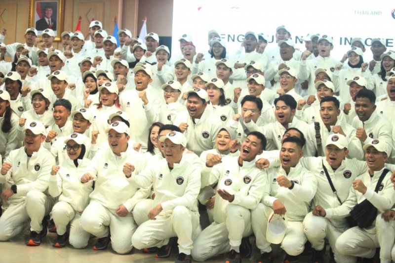 Erick Thohir Resmi Kukuhkan Kontingen Merah Putih Jelang SEA Games 2025