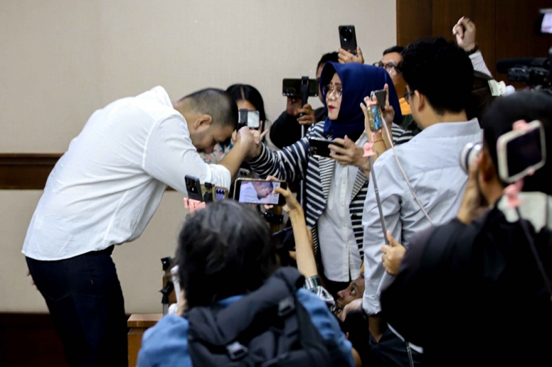 Suasana Sidang Tatap Muka Ammar Zoni Terkait Kasus Narkoba