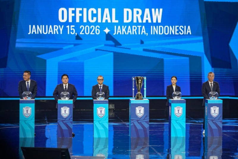 Indonesia Segrup Vietnam di Piala AFF 2026