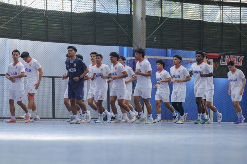 Timnas Futsal Indonesia Gelar Latihan Jelang Piala AFF 2026