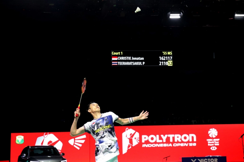 Jonatan Christie Melaju ke Final Indonesia Open 2026