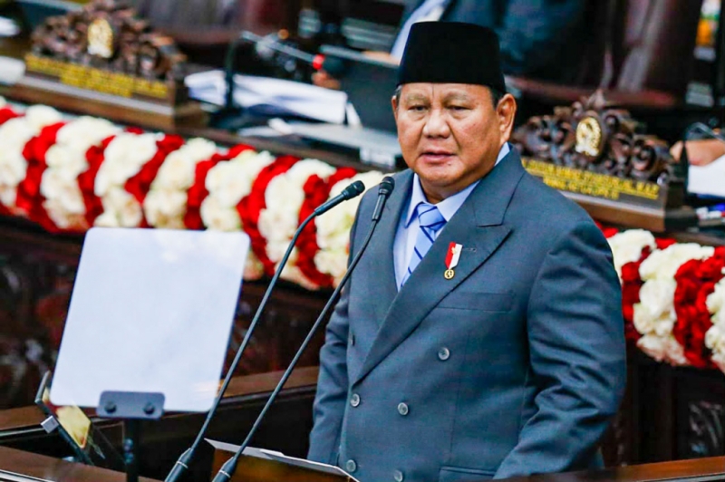 Prabowo Paparkan RAPBN 2027 di Hadapan Puan dan Pimpinan DPR