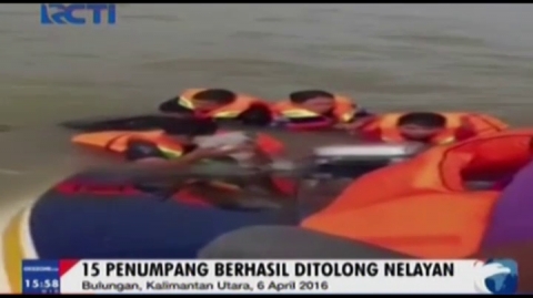 Speedboat Milik Pemkab Bulungan Terbalik : Okezone Video