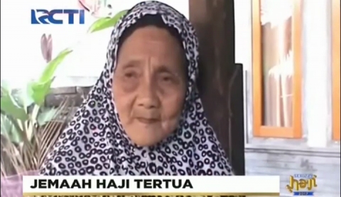 Jamaah Haji Tertua Sedunia dapat Perhatian Khusus dari 