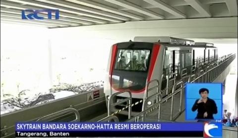 Skytrain Bandara Soekarno-Hatta Resmi Beroperasi : Okezone Video