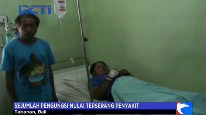 Pengungsi Gunung Agung Mulai Terserang Penyakit : Video 