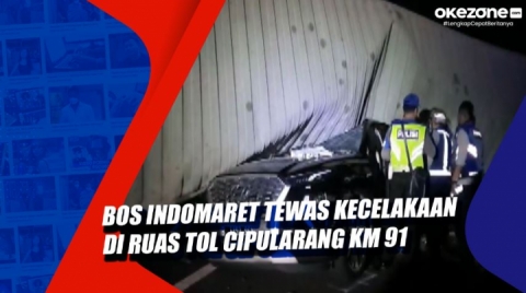 Bos Indomaret Tewas Kecelakaan Di Ruas Tol Cipularang Km 91 2.8 : Video ...