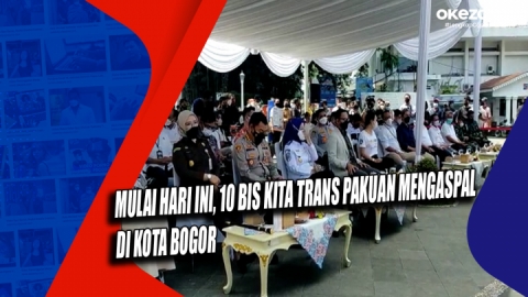 Mulai Hari Ini, 10 Bis Kita Trans Pakuan Mengaspal Di Kota Bogor 1.2 ...