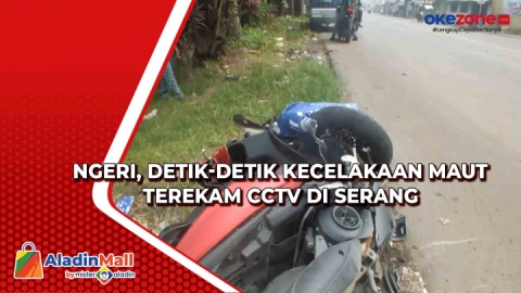 Ngeri, Detik-Detik Kecelakaan Maut Terekam CCTV Di Serang 2.1 : Video ...