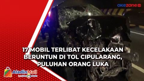 17 Mobil Terlibat Kecelakaan Beruntun Di Tol Cipularang, Puluhan Orang ...