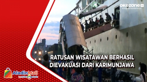 Ratusan Wisatawan Berhasil Dievakuasi Dari Karimunjawa Dengan KM ...