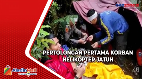 Momen Tim Evakuasi Beri Pertolongan Pertama Kepada Rombongan Korban ...