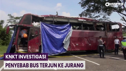 Investigasi Penyebab Bus Terjun Ke Jurang Di Guci, Ini Temuan KNKT ...