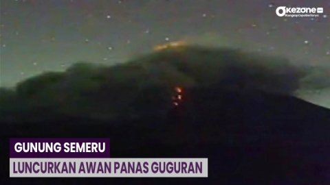 Gunung Semeru Luncurkan Awan Panas Guguran Sejauh 3.500 Meter : Okezone ...